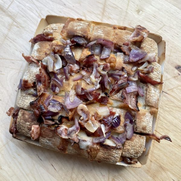 Cheese Bread Bacon & Onion