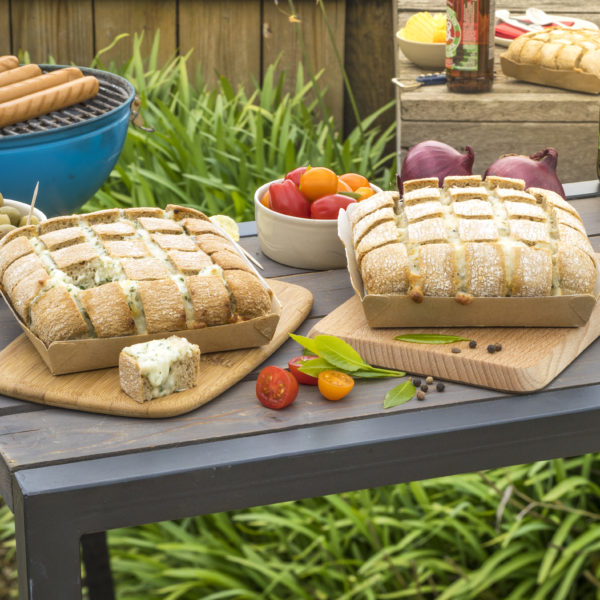 Cheese bread 3 fromages et Ail & Herbs au barbecue