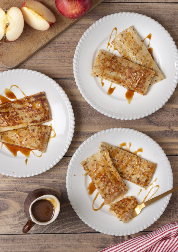 Crepes Apple Caramel
